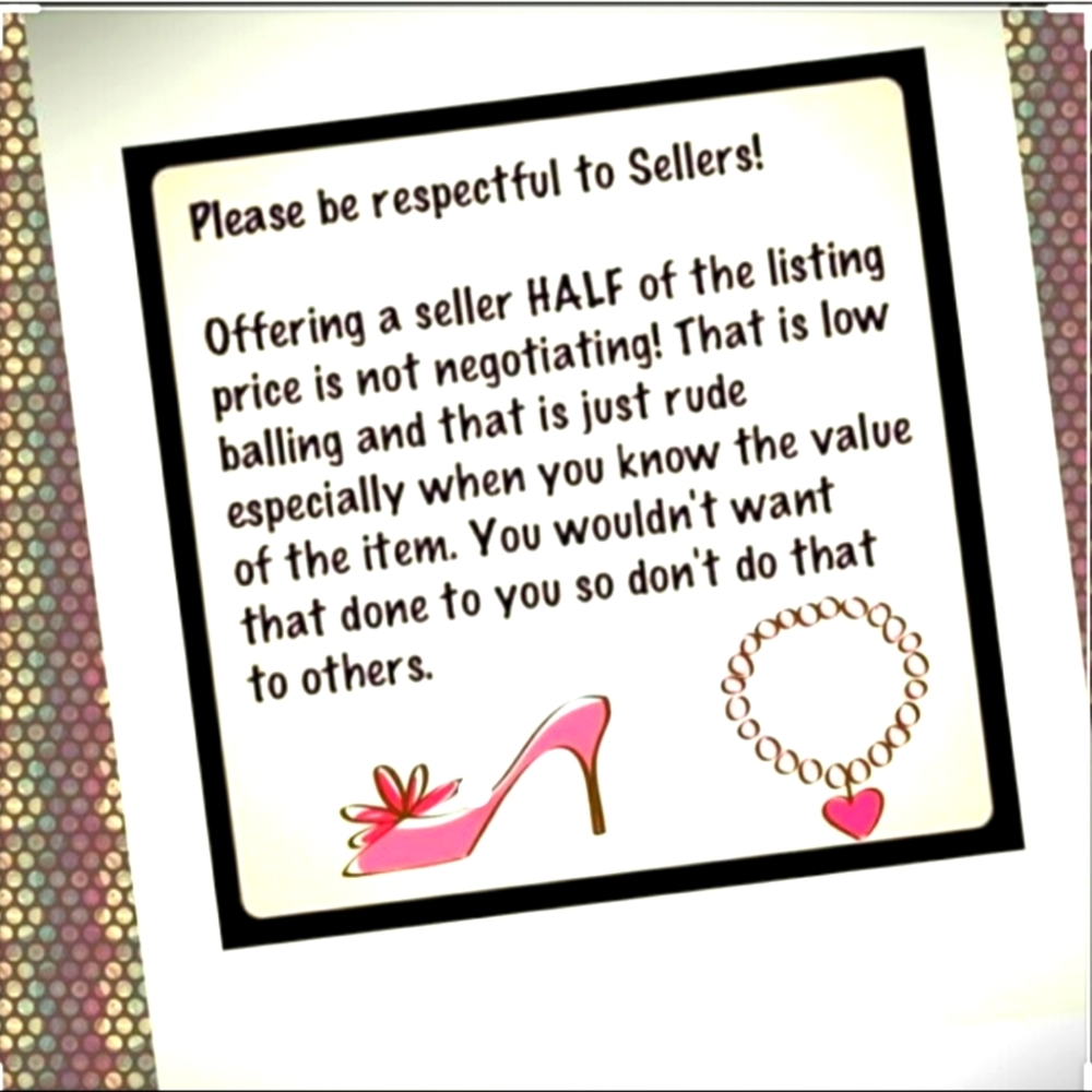 Lowballing will absolutely NOT be accepted!!!